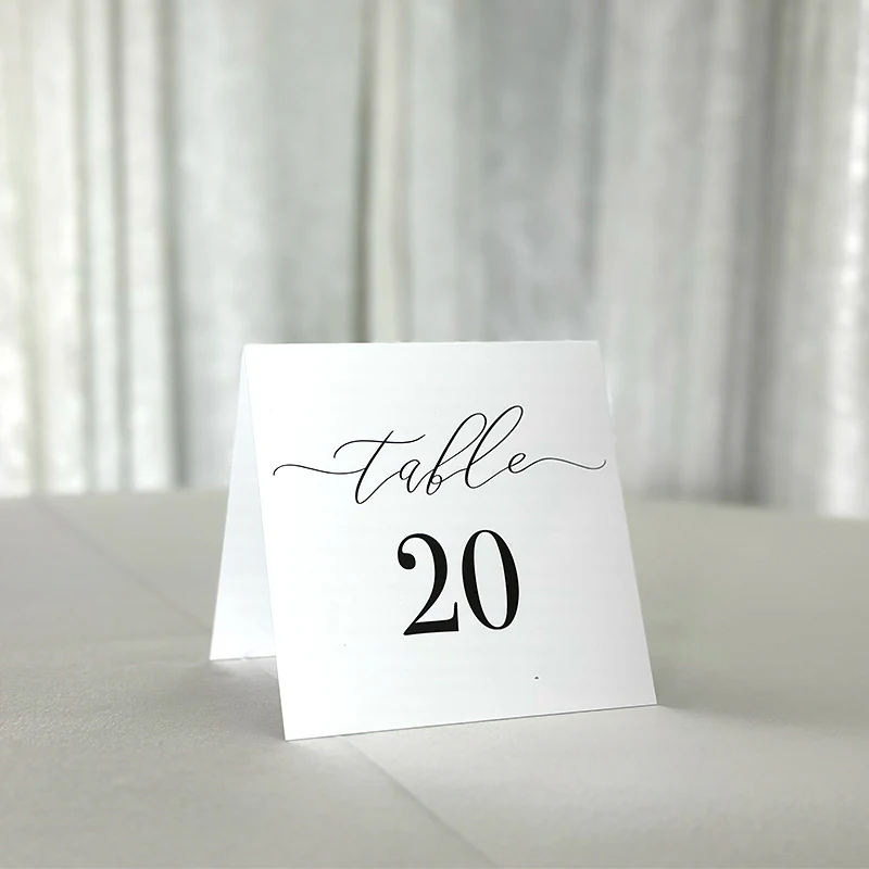 The Emily — Miami rental in the Table Numbers And Place Cards collection by Be Extra Miami. — Miami wedding event rental.