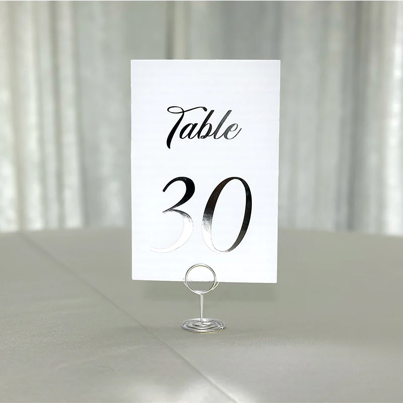 The Elizabeth — Miami rental in the Table Numbers And Place Cards collection by Be Extra Miami. — Miami wedding event rental.