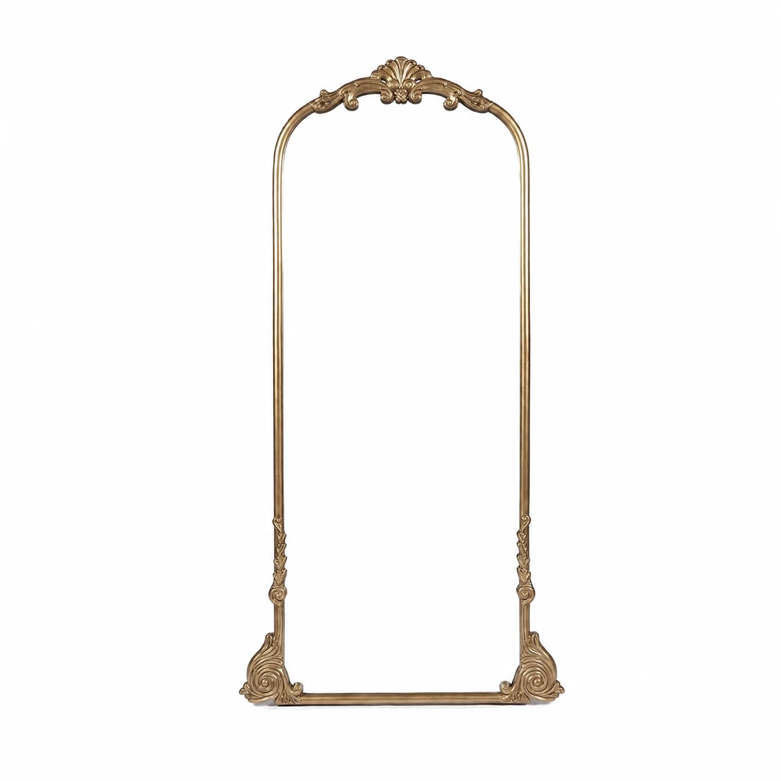 Gold Vintage Mirror — Miami wedding and event rental.