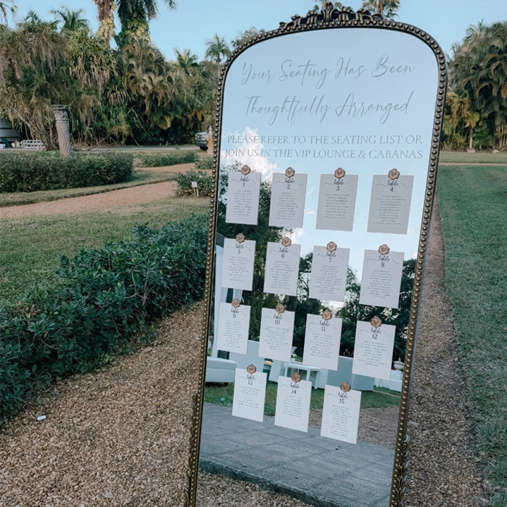 Timeless Seating Chart