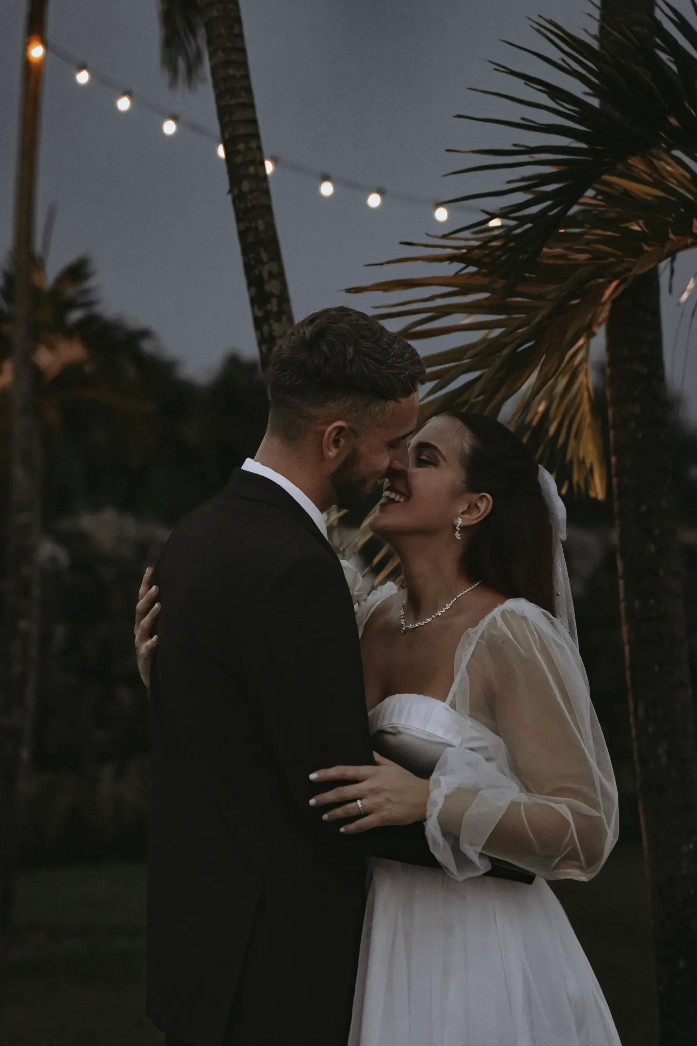 Be Extra Miami couple at a wedding celebration